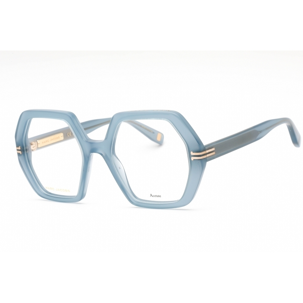 NWT Marc Jacobs MJ 1077-0PJP 00 Blue Oversized 52mm Eyeglasses